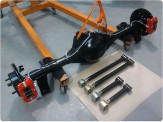 HQ Holden with chromoly trailing arms