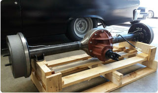 XY falcon 9 inch with drum brakes